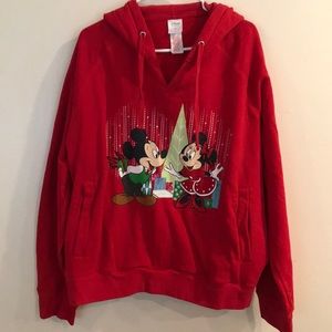 Mickey Mouse Holiday Hoodie. 2XL